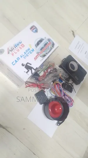 Vehicle Anti-Theft Alarm With Engine Cut-Off Central Locking