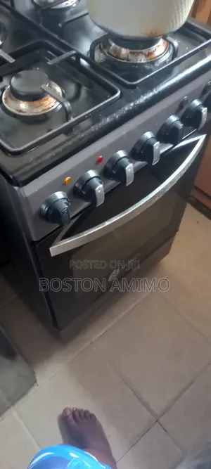 Nunix Standing Gas Cooker 3 Gas(+Electric Burner Plate+Oven)