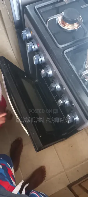 Nunix Standing Gas Cooker 3 Gas(+Electric Burner Plate+Oven)
