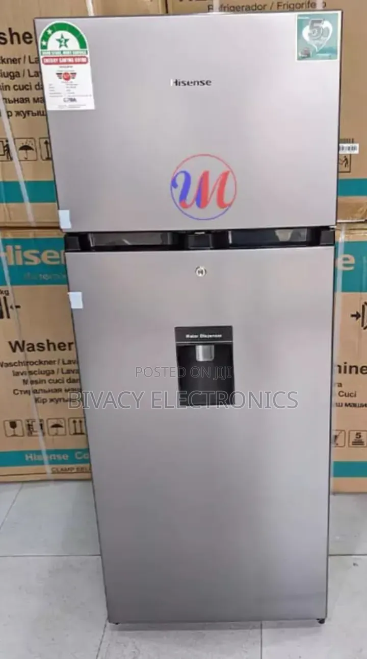 Hisense 205 Litres Double Door Refrigerator With Dispenser