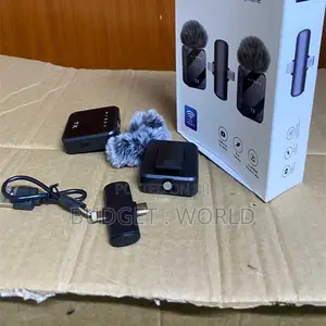 Sound Quality: Designed F11-2 Wireless Microphone 3 in 1 Type C