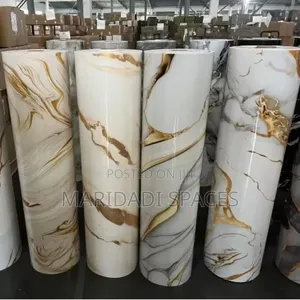 Waterproof Marble Wall Stickers-Stylish and Easy to Install