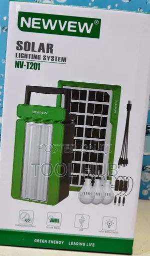NEWVEW Solar Lighting System (Model: NV-T201)