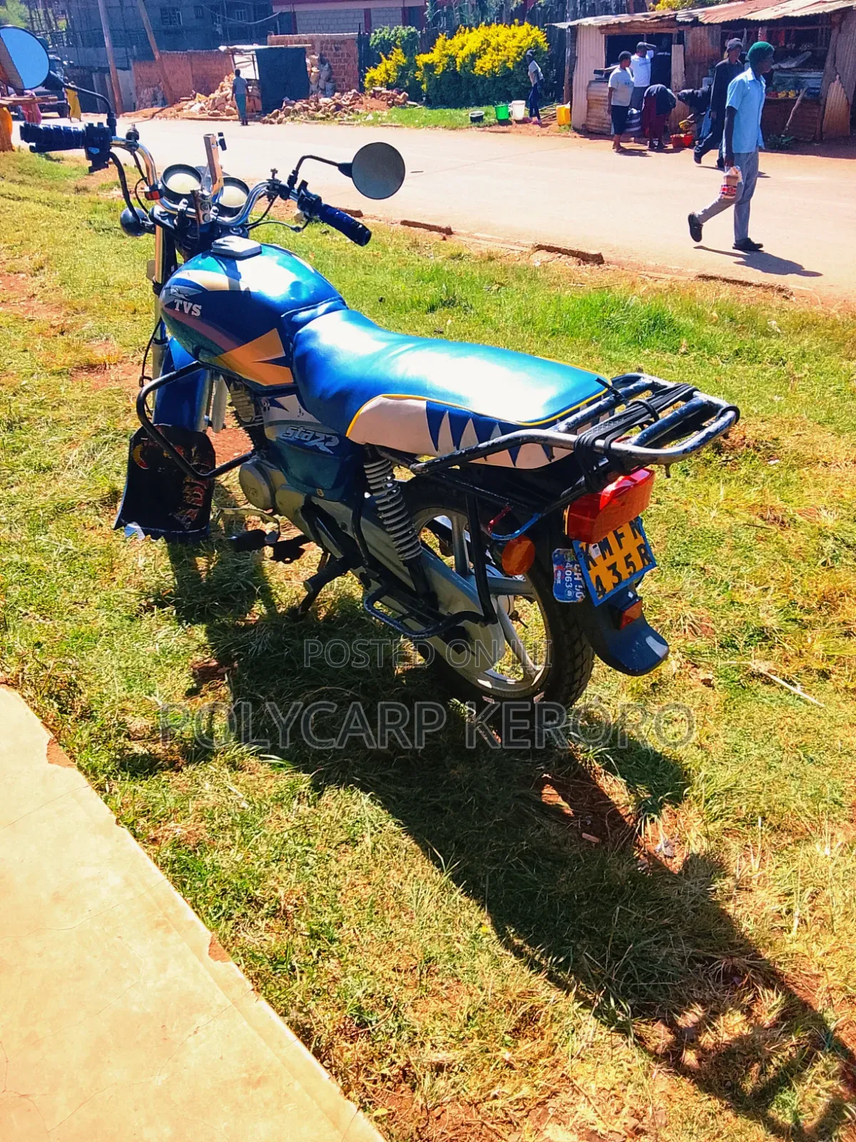 TVS XL 100 2023 Blue