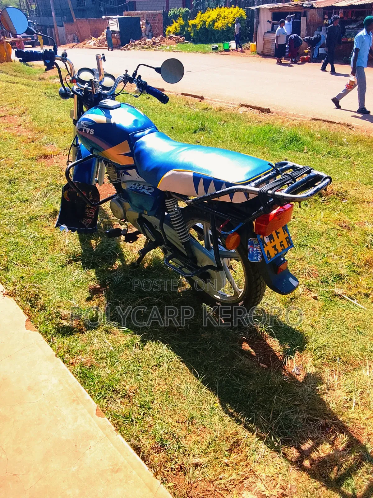TVS XL 100 2023 Blue