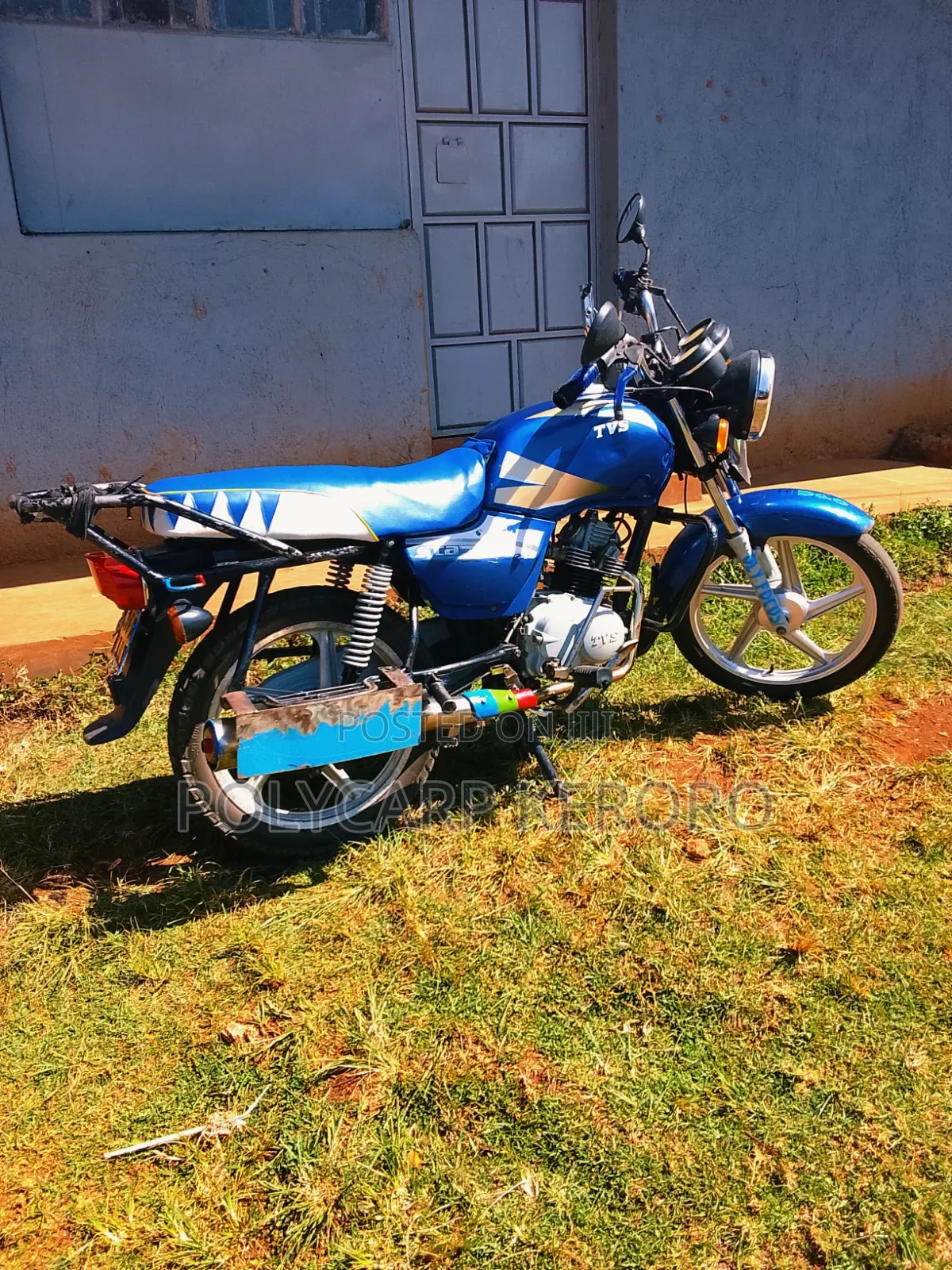 TVS XL 100 2023 Blue