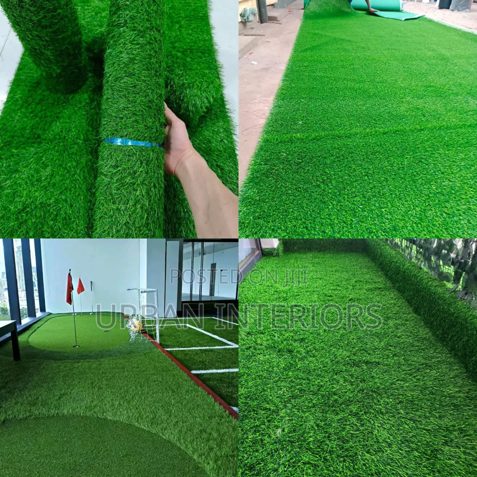 Green Synthetic Grass Carpet Green Carpet for Space Transformation