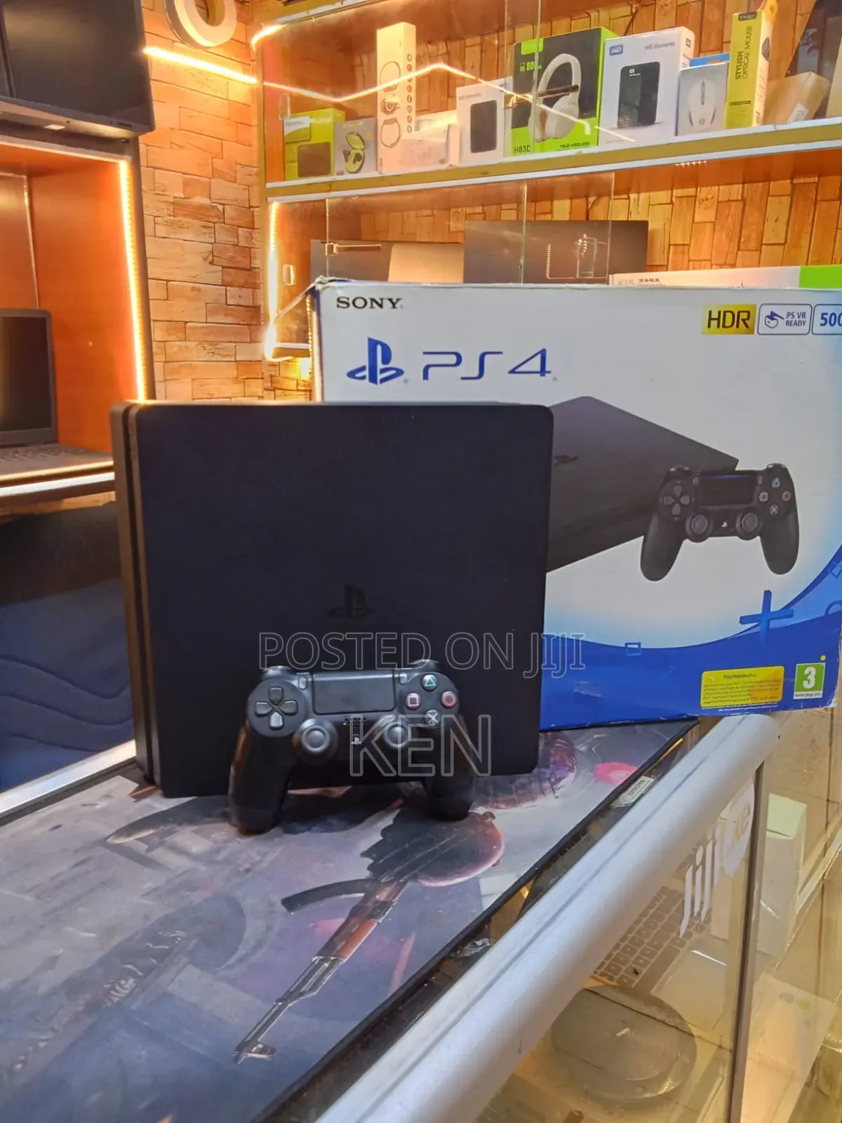 Slim PS4 Games and Controllers