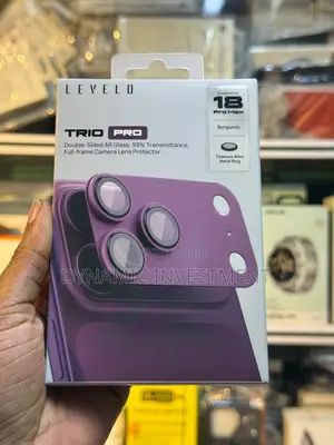iPhone 18 Pro Max Levelo Trio Pro Lens Protector