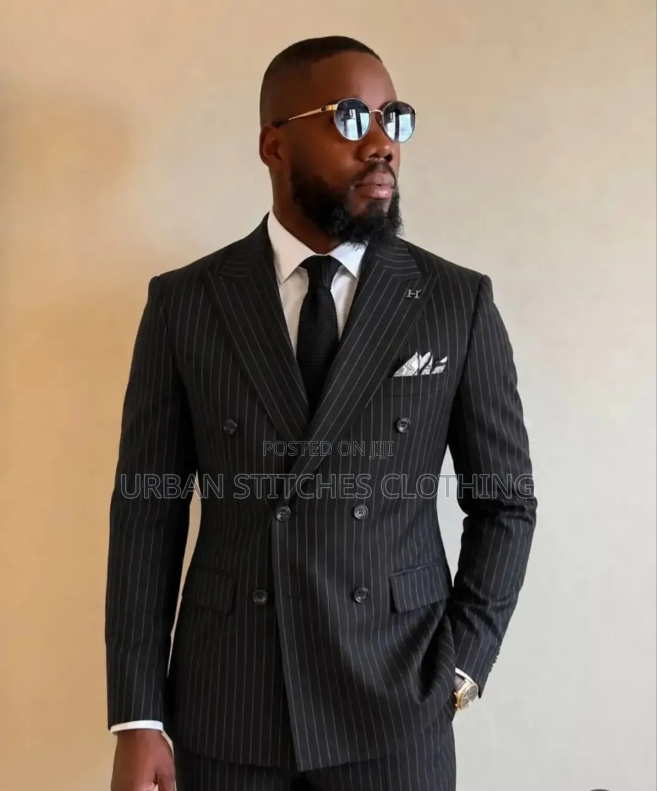 Men's Official 2-Piece Suit - Classic Fit Two-Button Office Suit