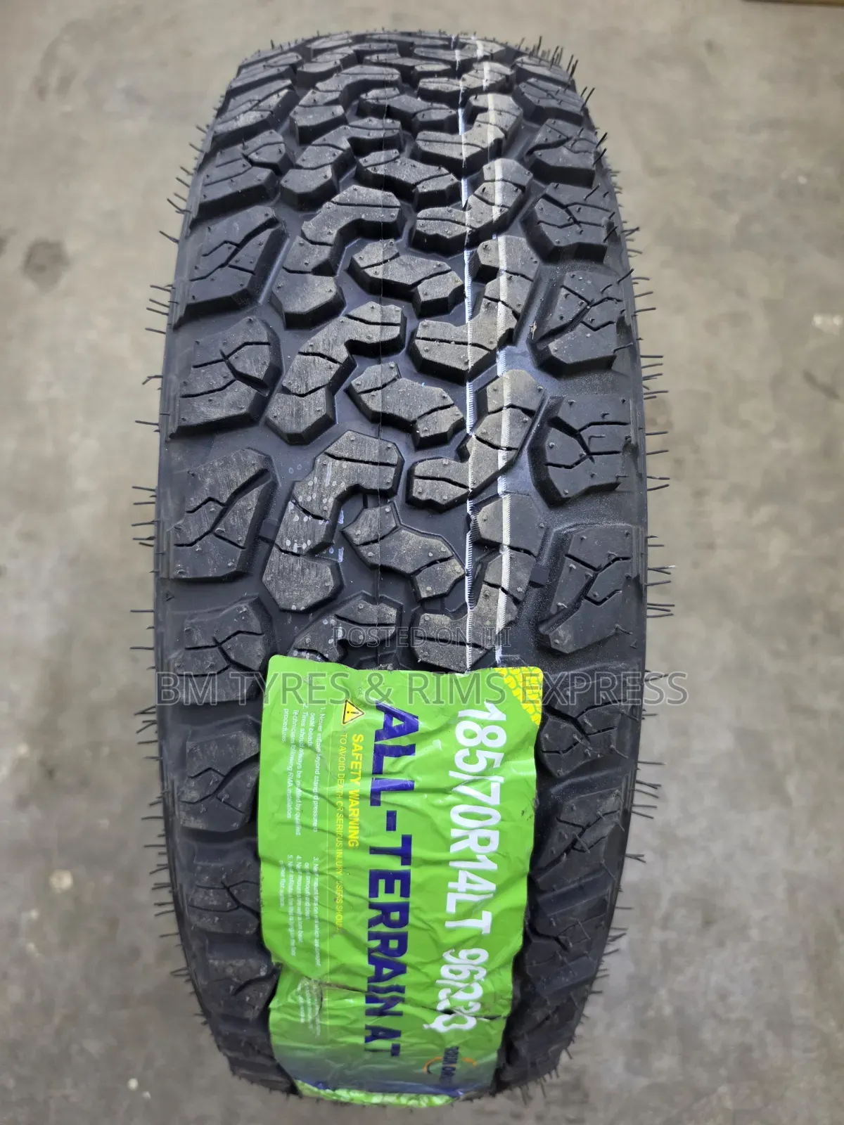 185 /70 R14 Roundrule Tires (All Terrain)