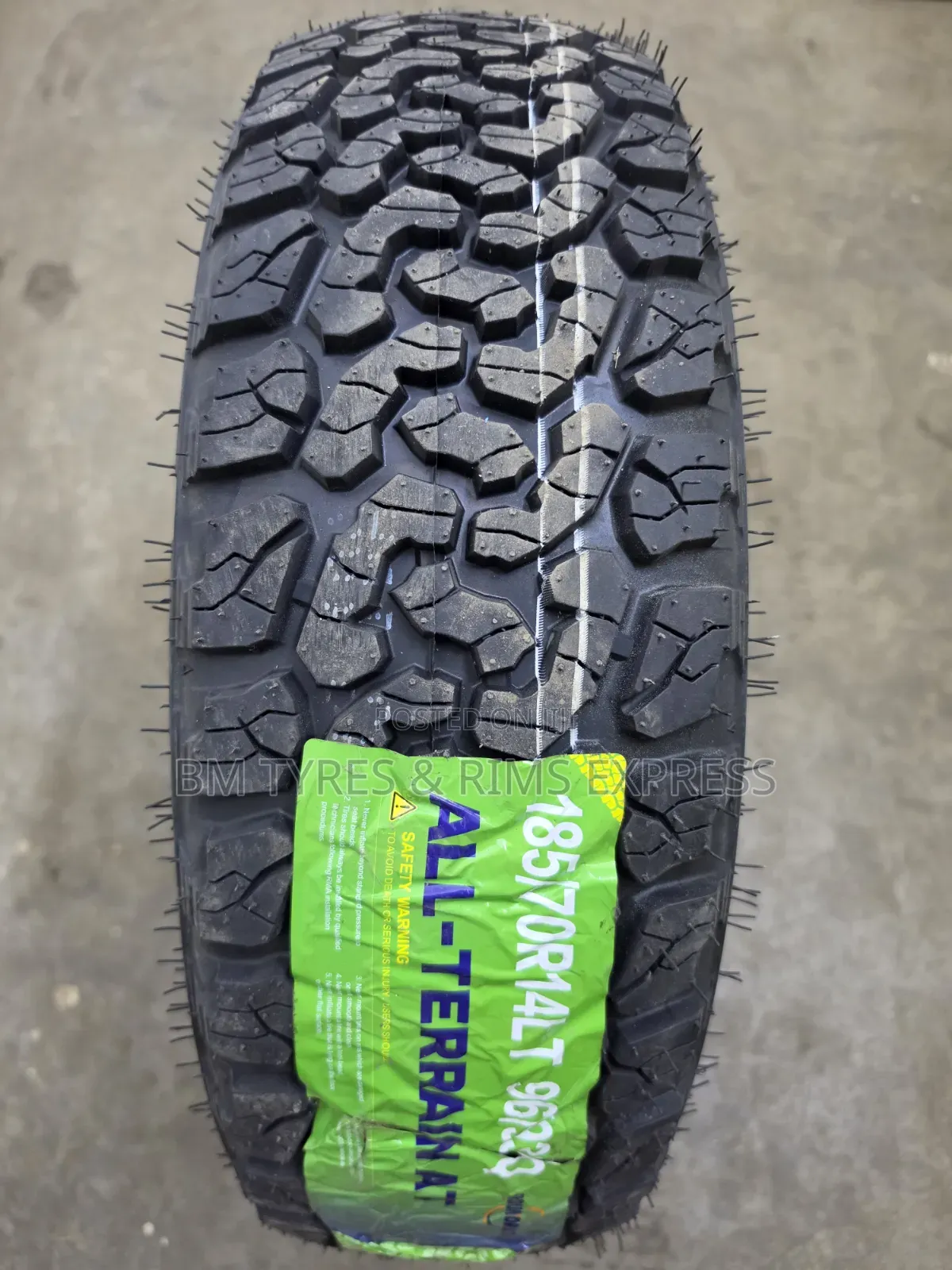 185 /70 R14 Roundrule Tires (All Terrain)