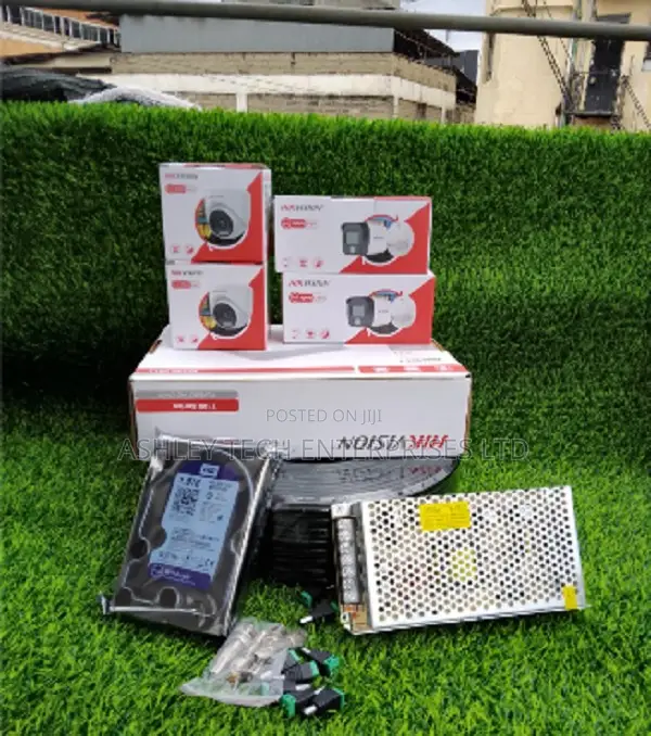 Hikvision 4CH Smart Hybrid CCTV Camera Kit