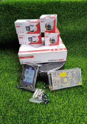 Hikvision 4 Camera Hybrid CCTV Security Kit
