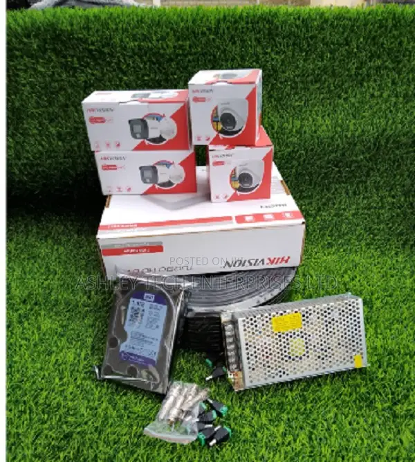 Hikvision 4CH HD Smart Hybrid Surveillance Kit