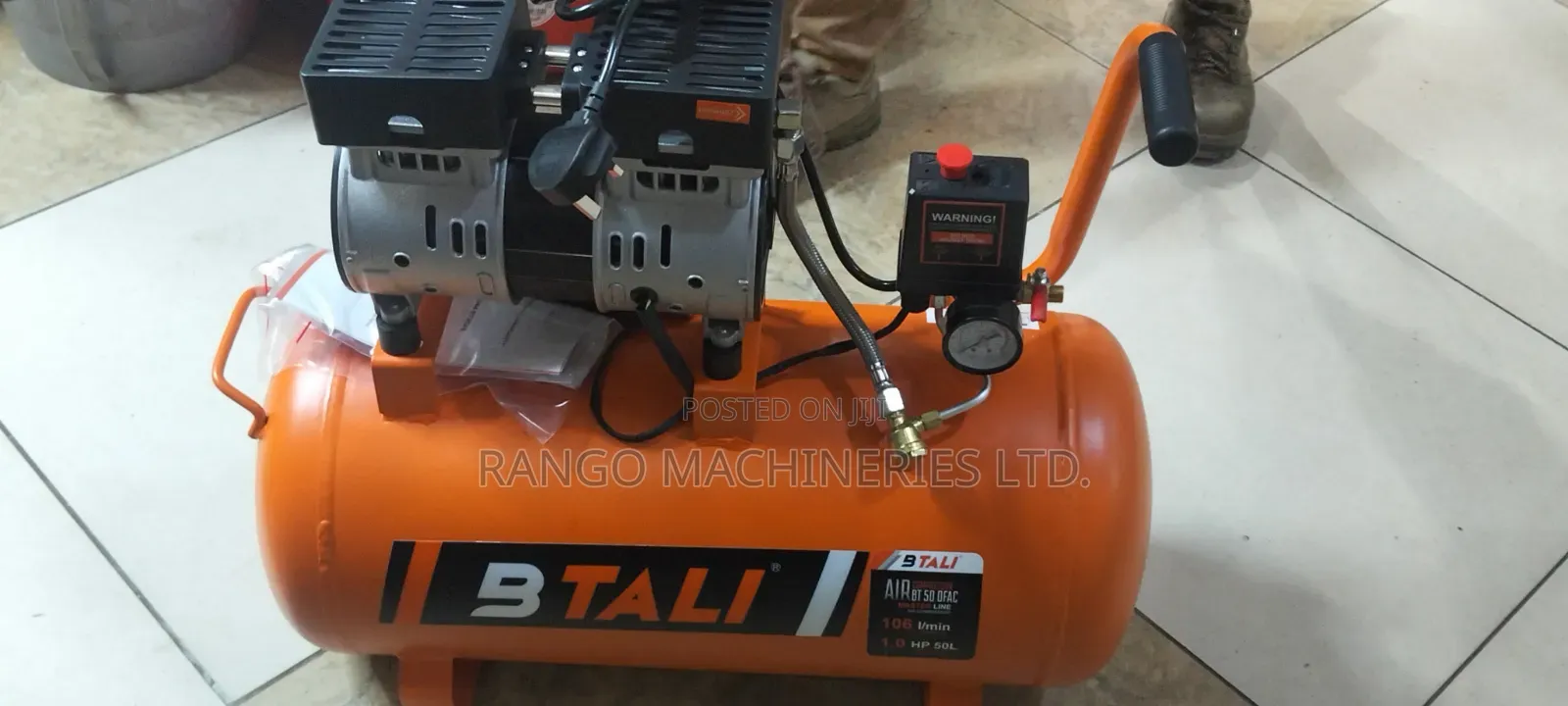 Silent Oil Less Air Compressor