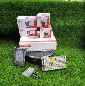 Advanced Hikvision 4 Camera Smart Hybrid CCTV