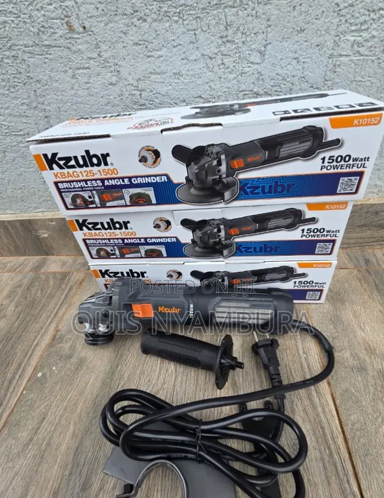 Kzubr Angle Grinder 4" Brushless 1500watts Electric Angle Grinder