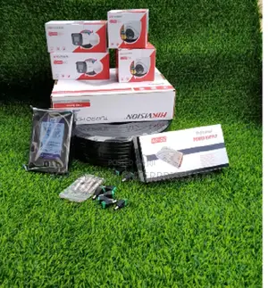 Hikvision 4CH Professional Hybrid CCTV Kit