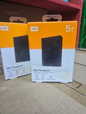 WD 5TB My Passport External Hard Disk