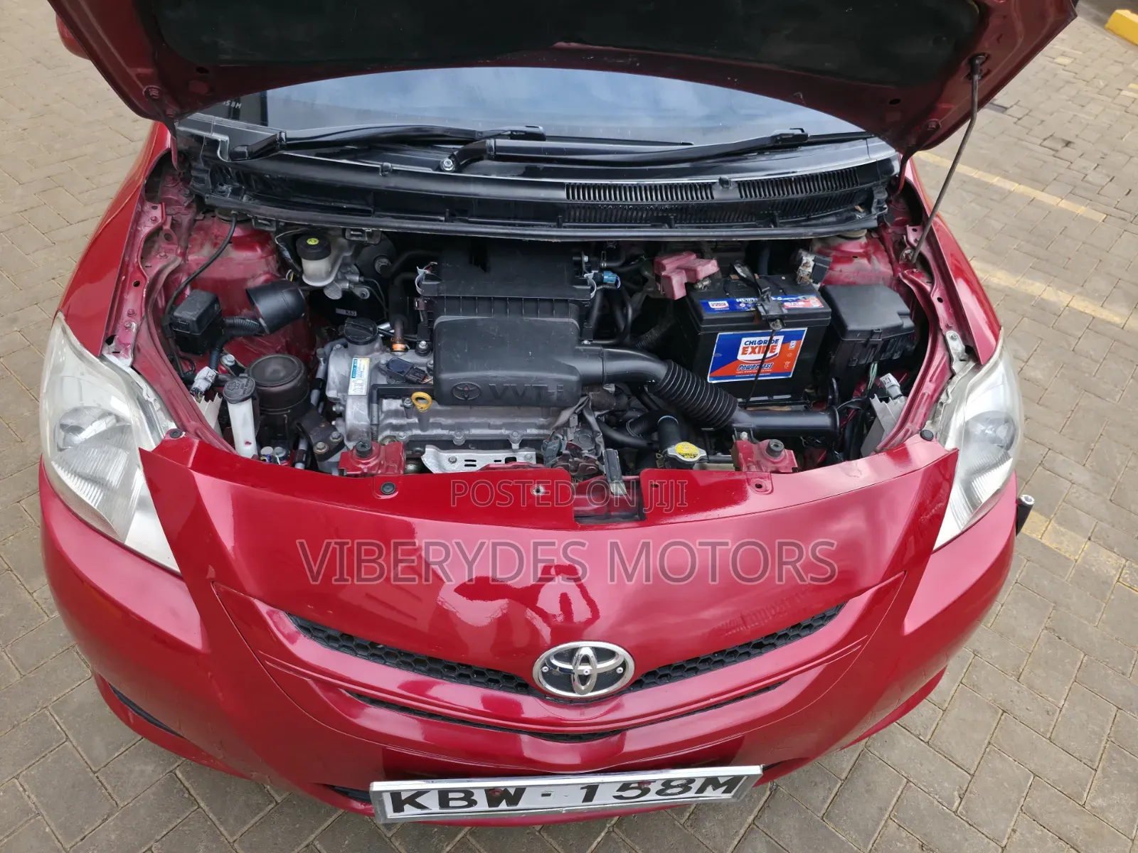 Toyota Belta 2006 Red