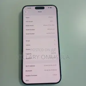 Apple iPhone 17 Pro Max 256 GB Silver