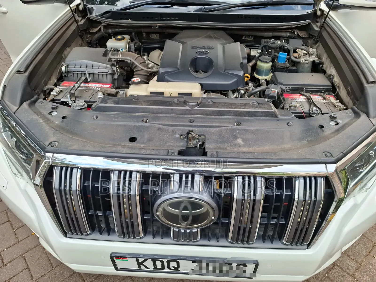 Toyota Land Cruiser Prado 2.8 2018 White