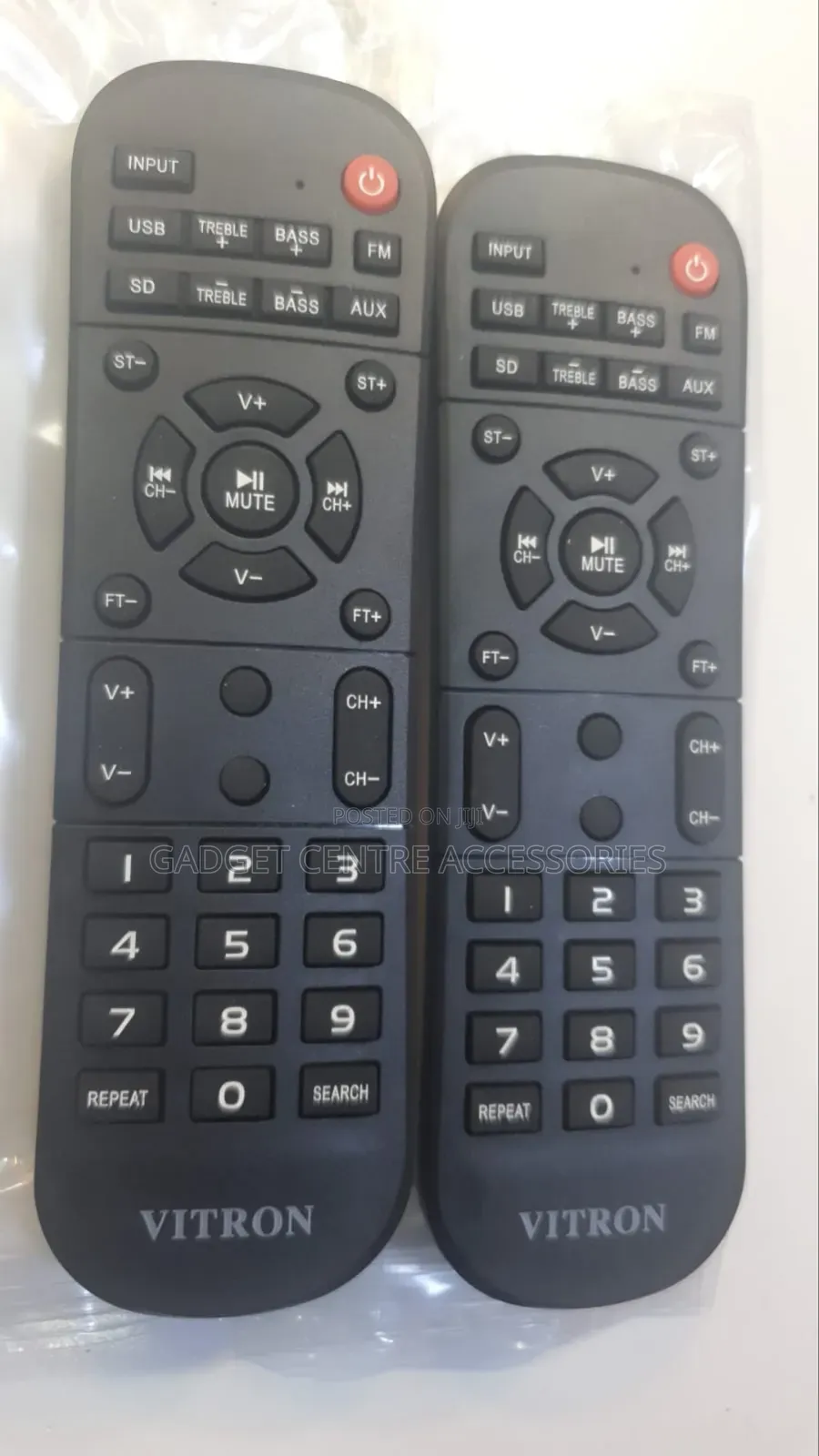 Vitron Sound Bar Remote