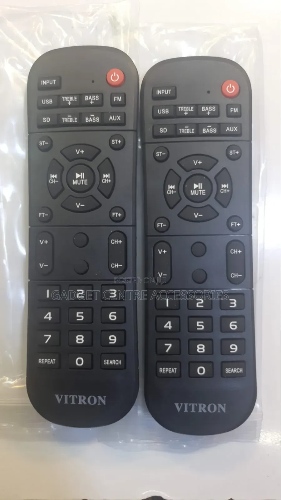 Vitron Sound Bar Remote