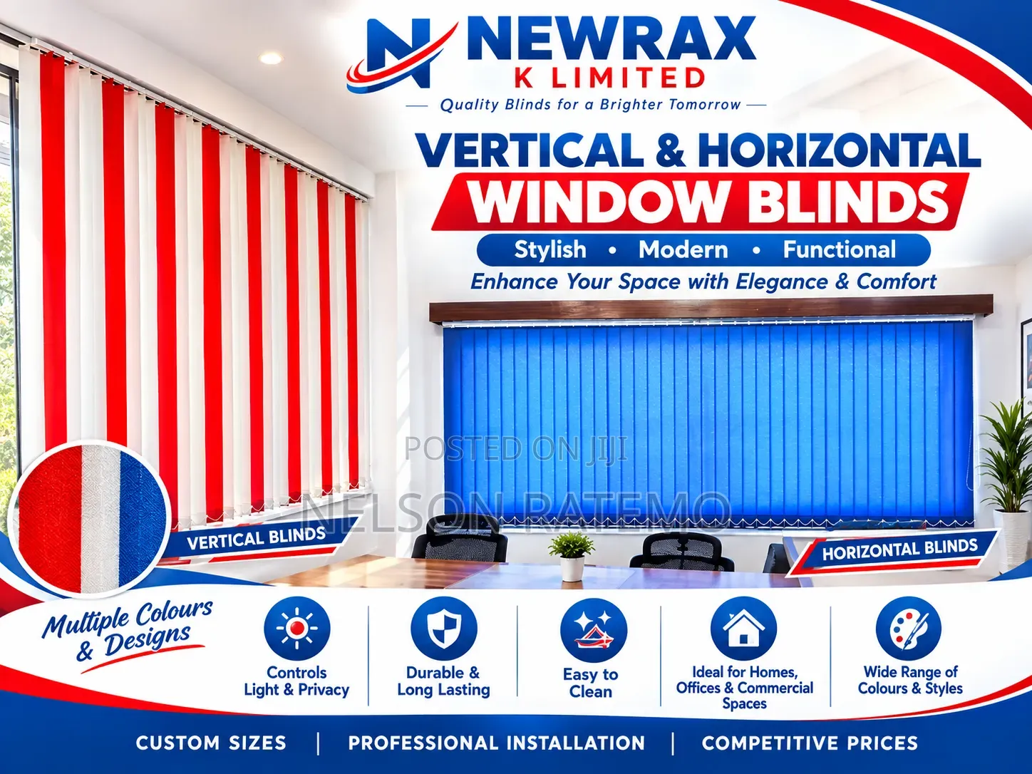 Vertical Blinds Nairobi | Supply, Installation Repair