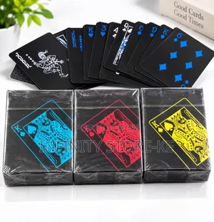 Premium Waterproof Playing Cards for Parties and Games