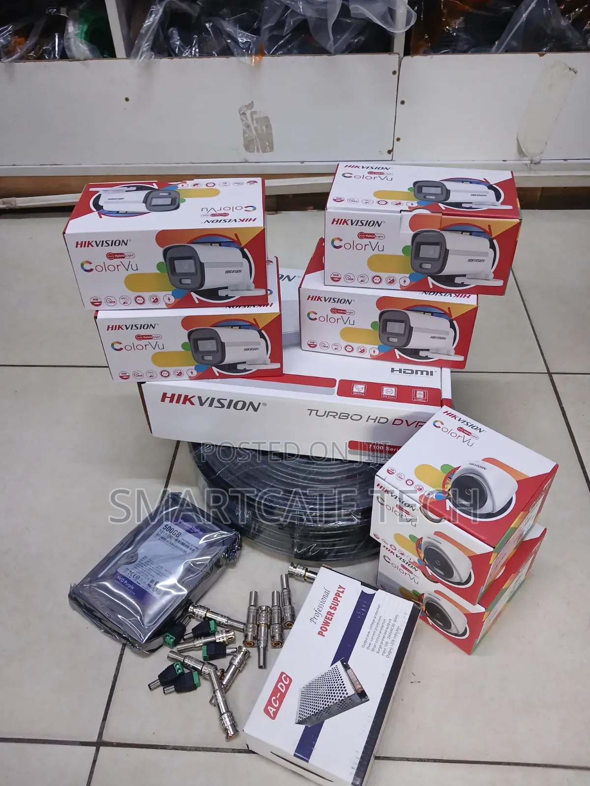 Hikvision 16 Channel ColorVu CCTV Set – HD Night Color Security Cam