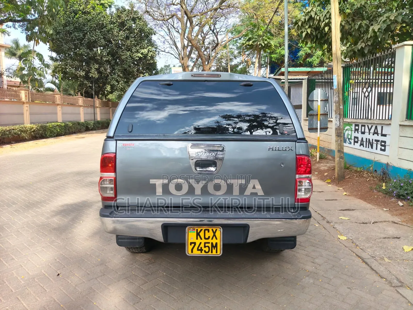Toyota Hilux 2014 Gray
