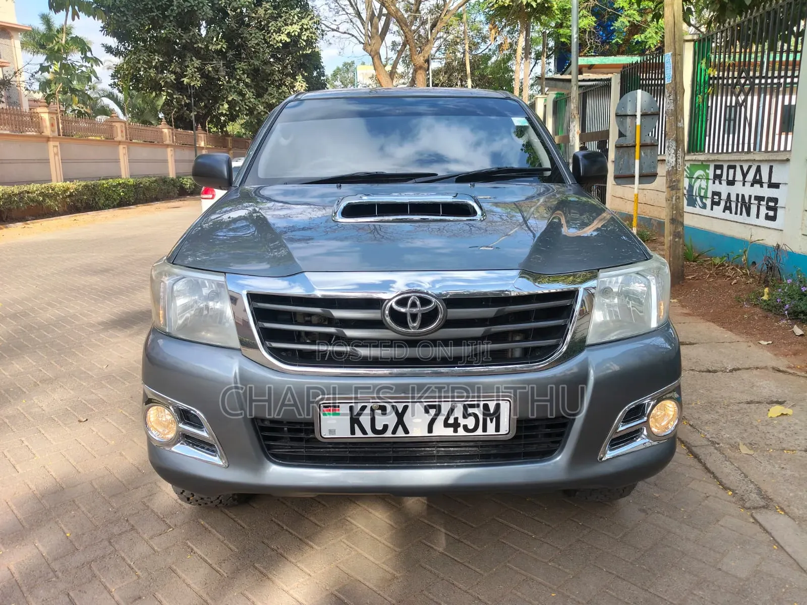 Toyota Hilux 2014 Gray