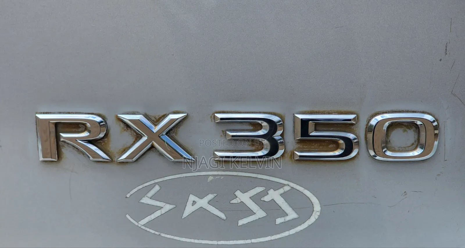 Lexus RX 350 AWD 2009 Silver