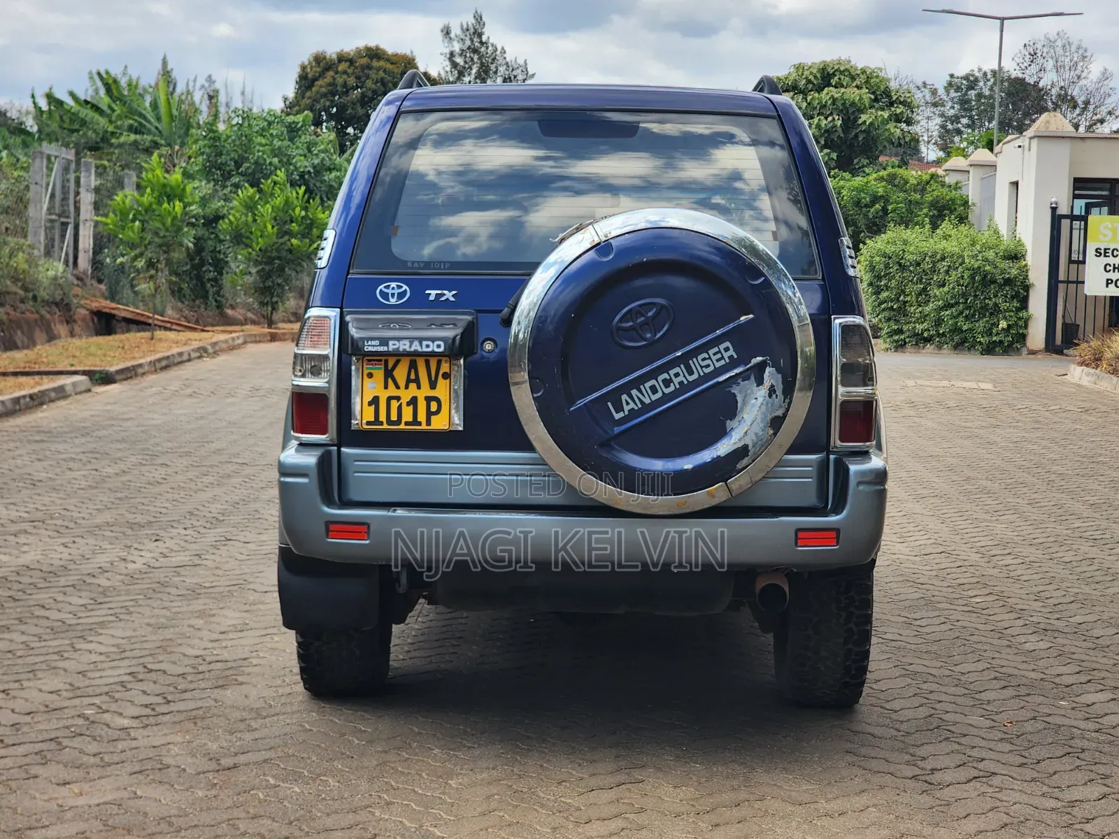 Toyota Land Cruiser Prado 3.0 D-4D 5dr 2000 Blue