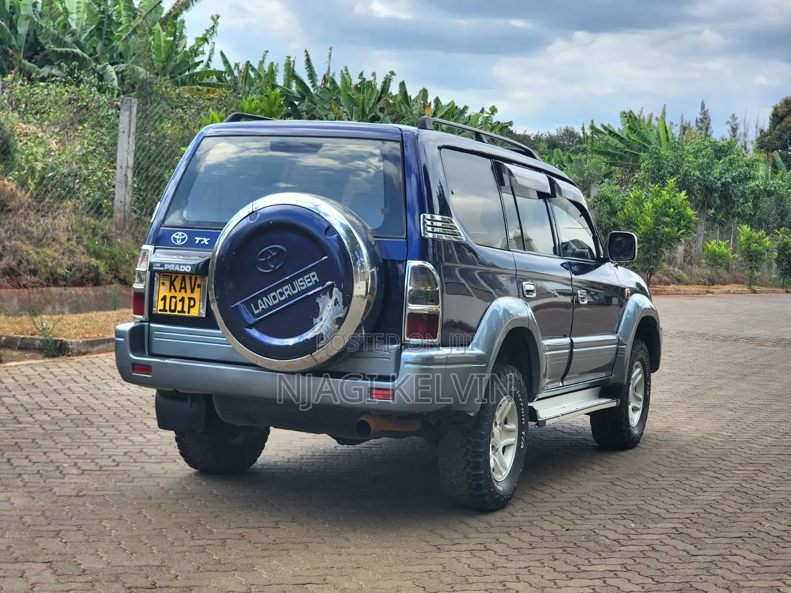 Toyota Land Cruiser Prado 3.0 D-4D 5dr 2000 Blue