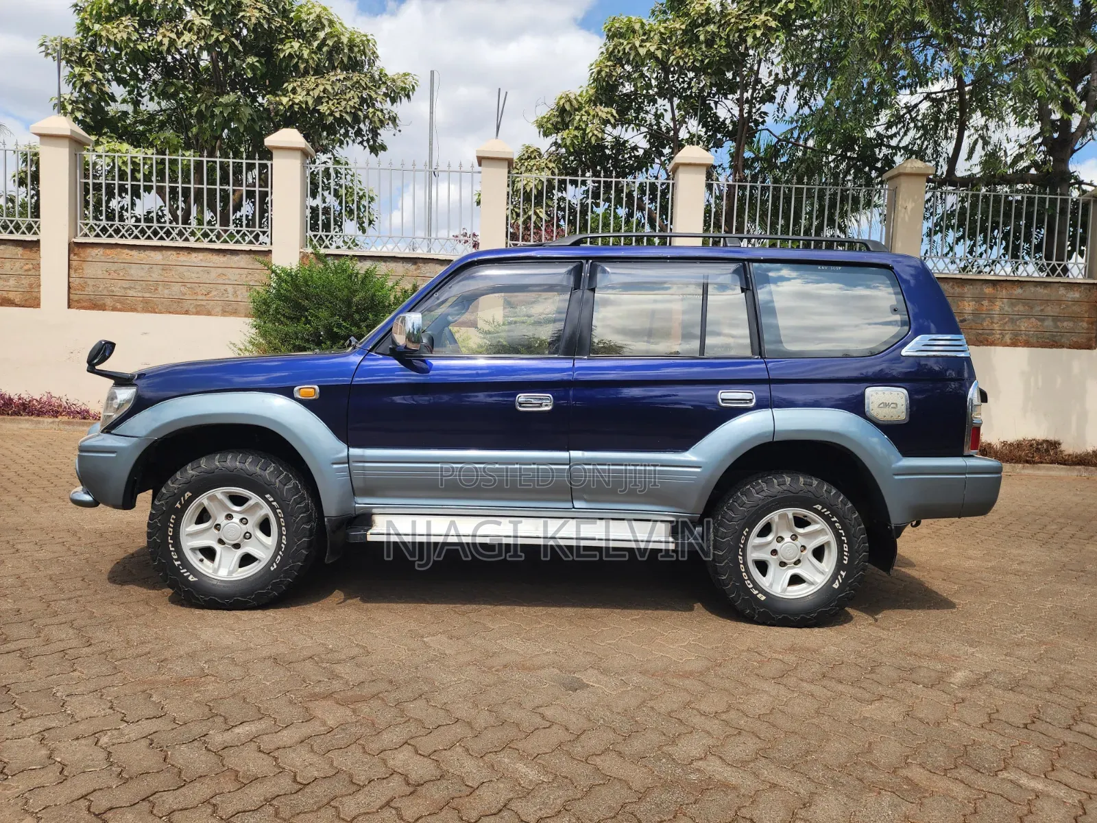 Toyota Land Cruiser Prado 3.0 D-4D 5dr 2000 Blue