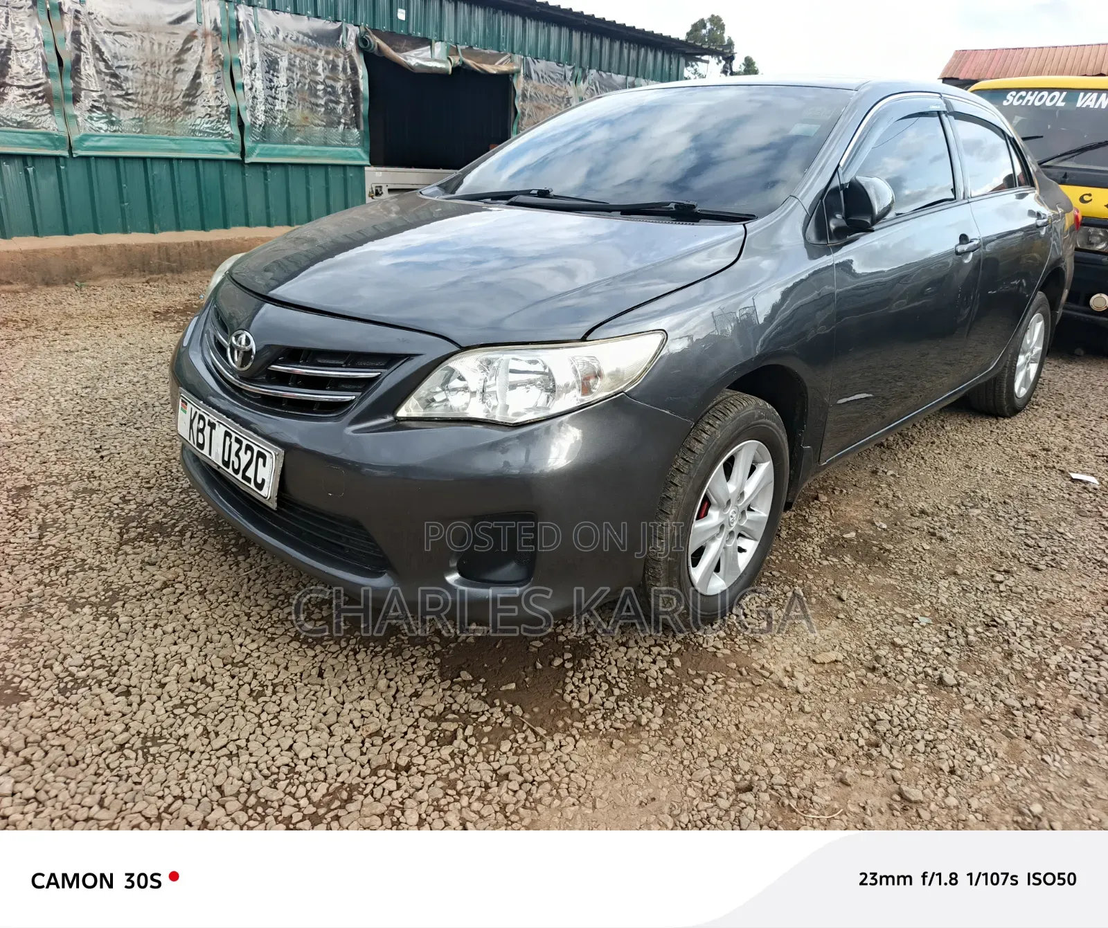 Toyota Corolla 2012 Gray