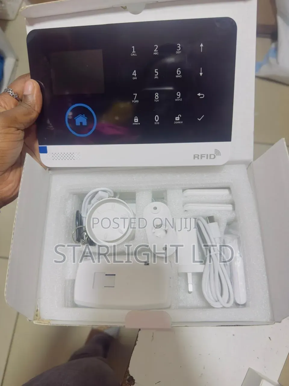 Wireless Smart Home Security Alarm System With Touch Control Panel