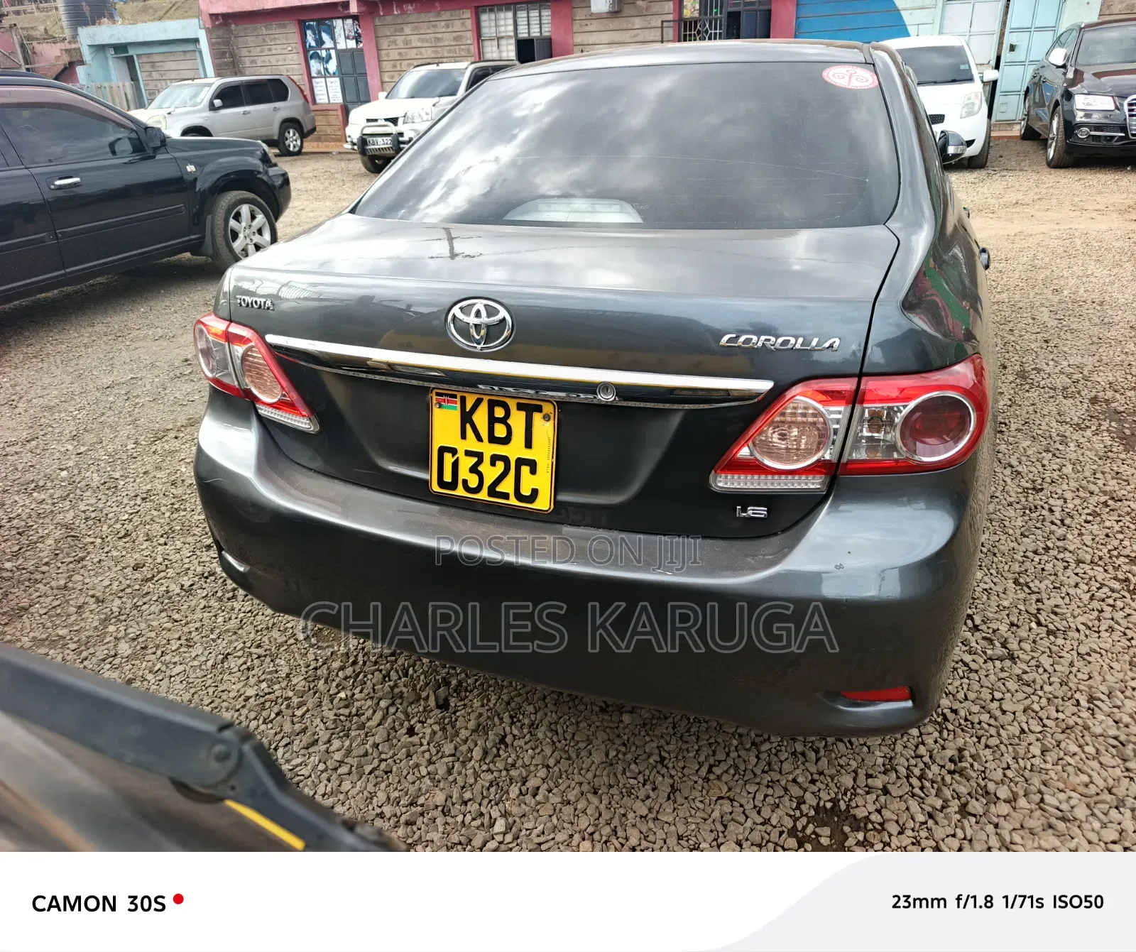 Toyota Corolla 2012 Gray