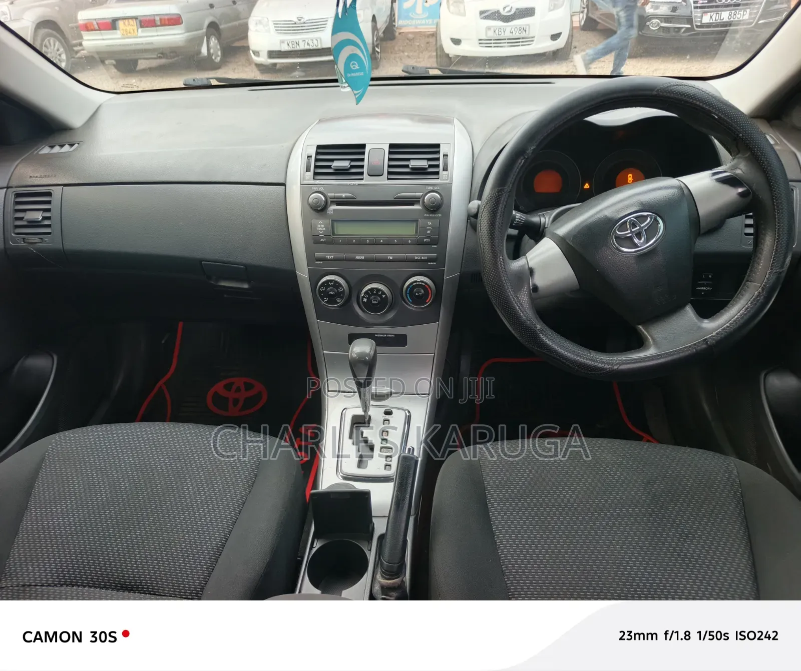 Toyota Corolla 2012 Gray