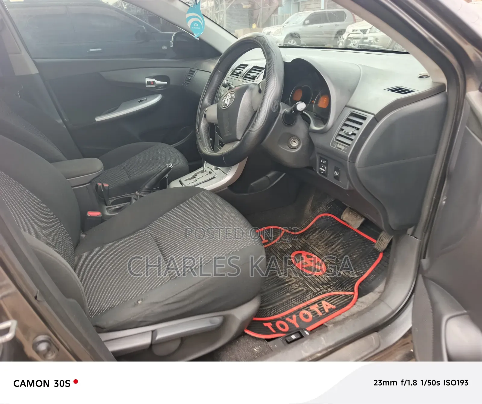 Toyota Corolla 2012 Gray
