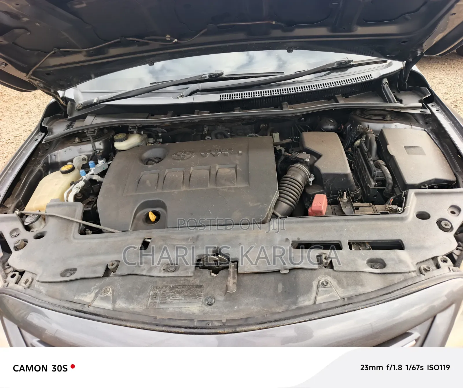 Toyota Corolla 2012 Gray