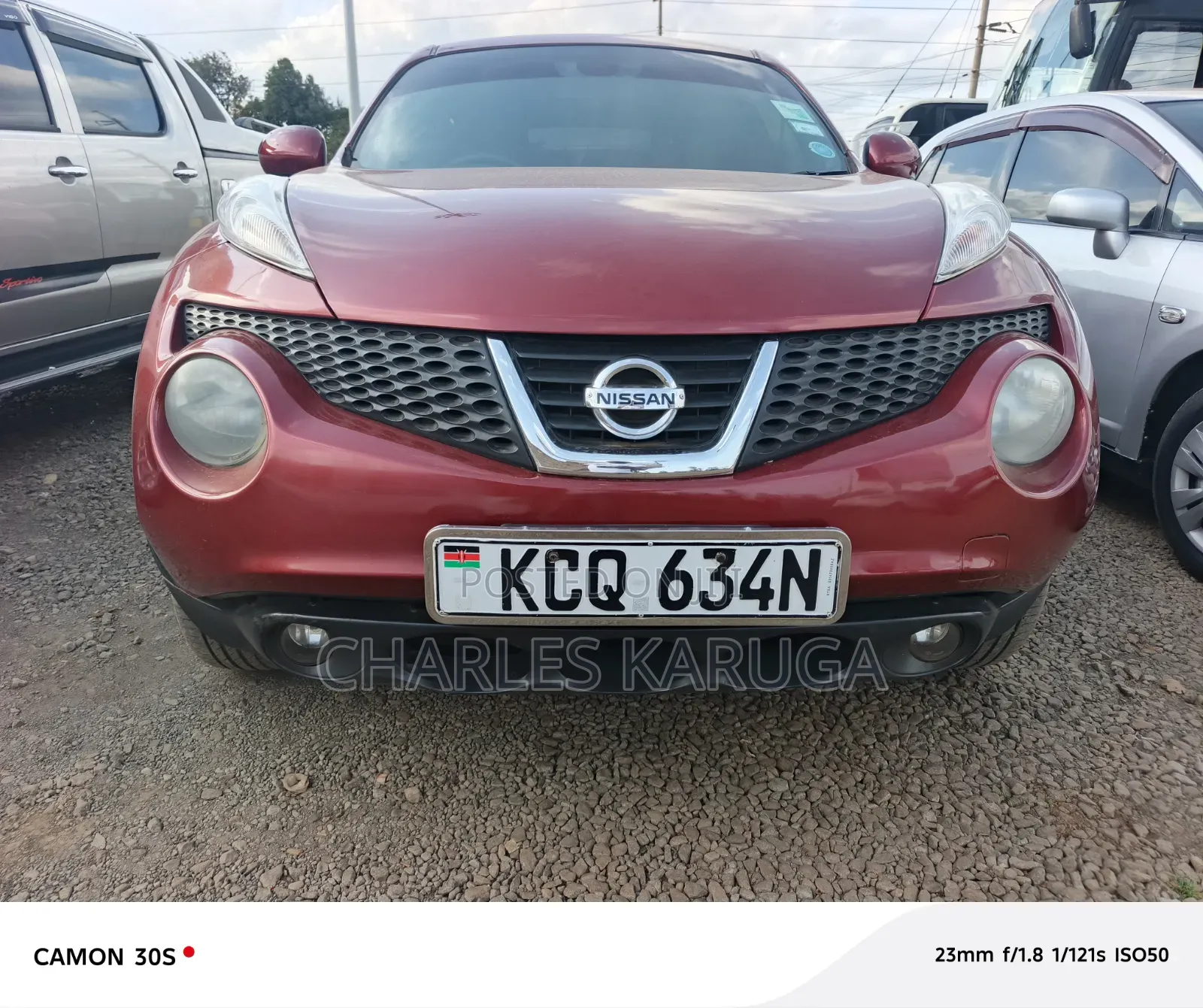 Nissan Juke 2011 Maroon