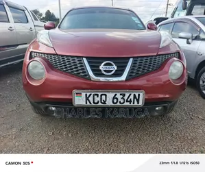 Nissan Juke 2011 Maroon