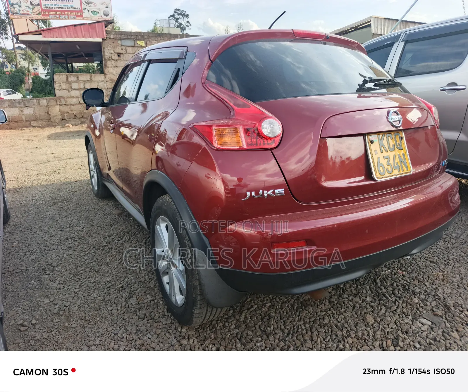 Nissan Juke 2011 Maroon