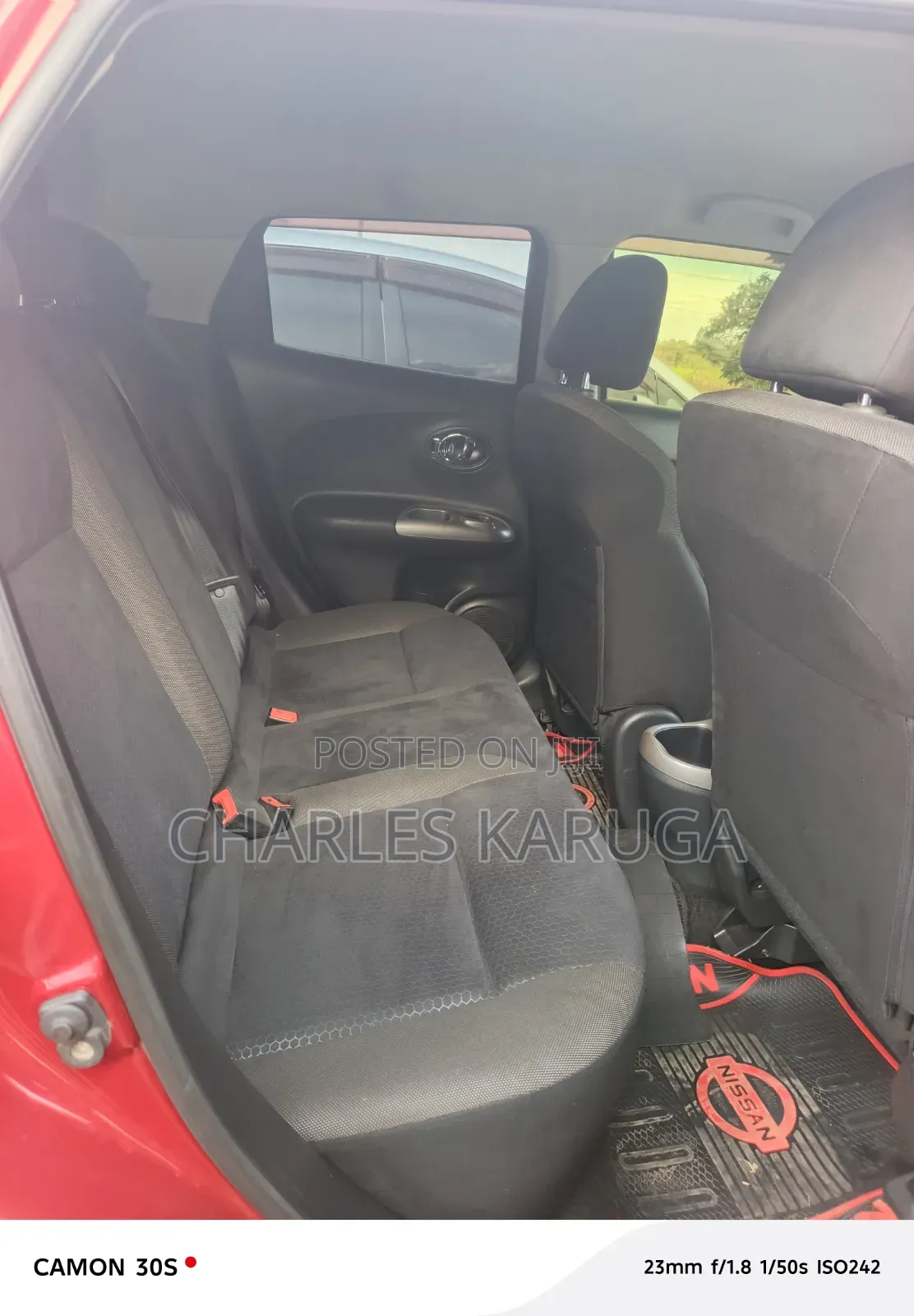 Nissan Juke 2011 Maroon