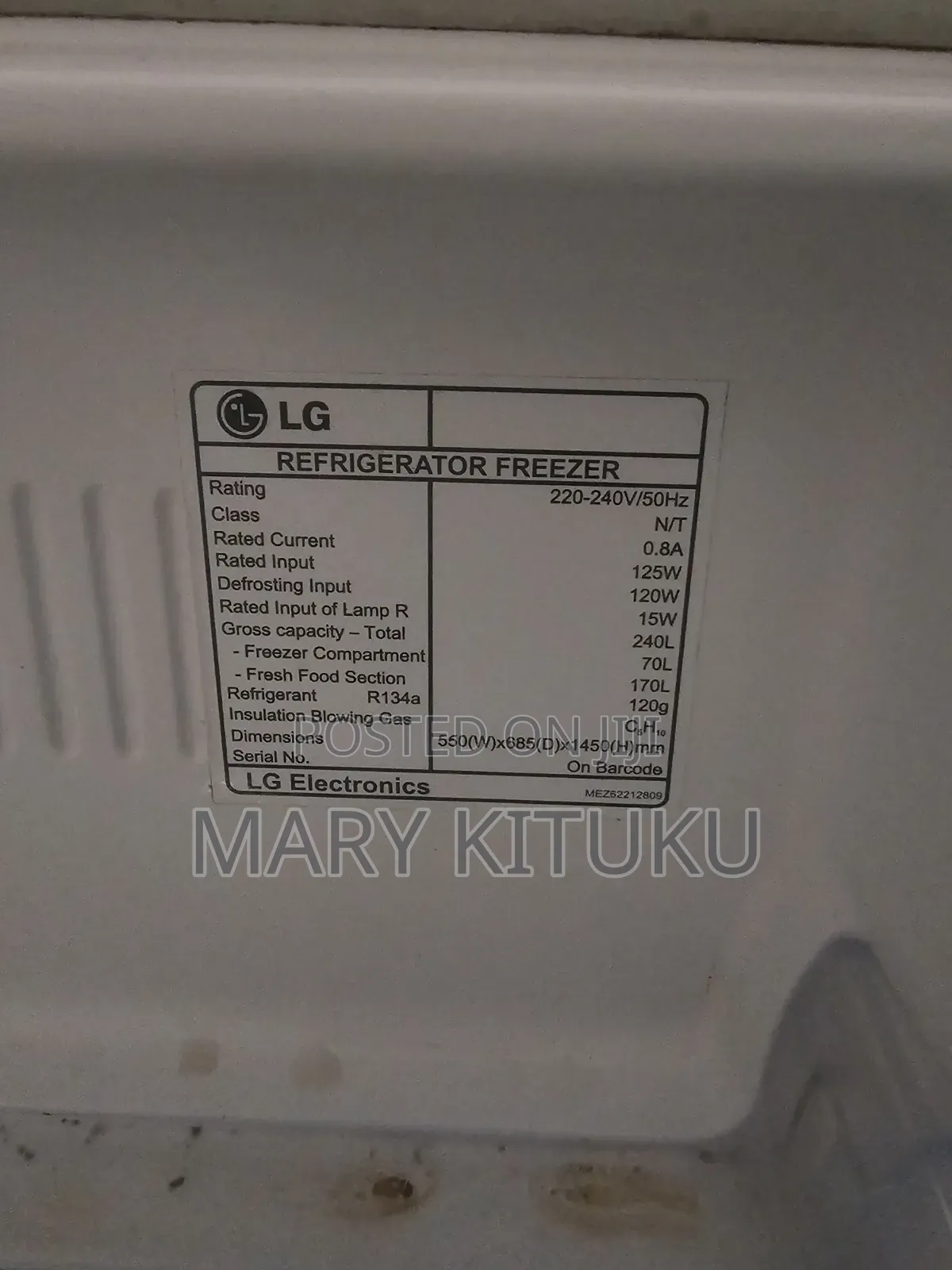 Used Fridge for Sale