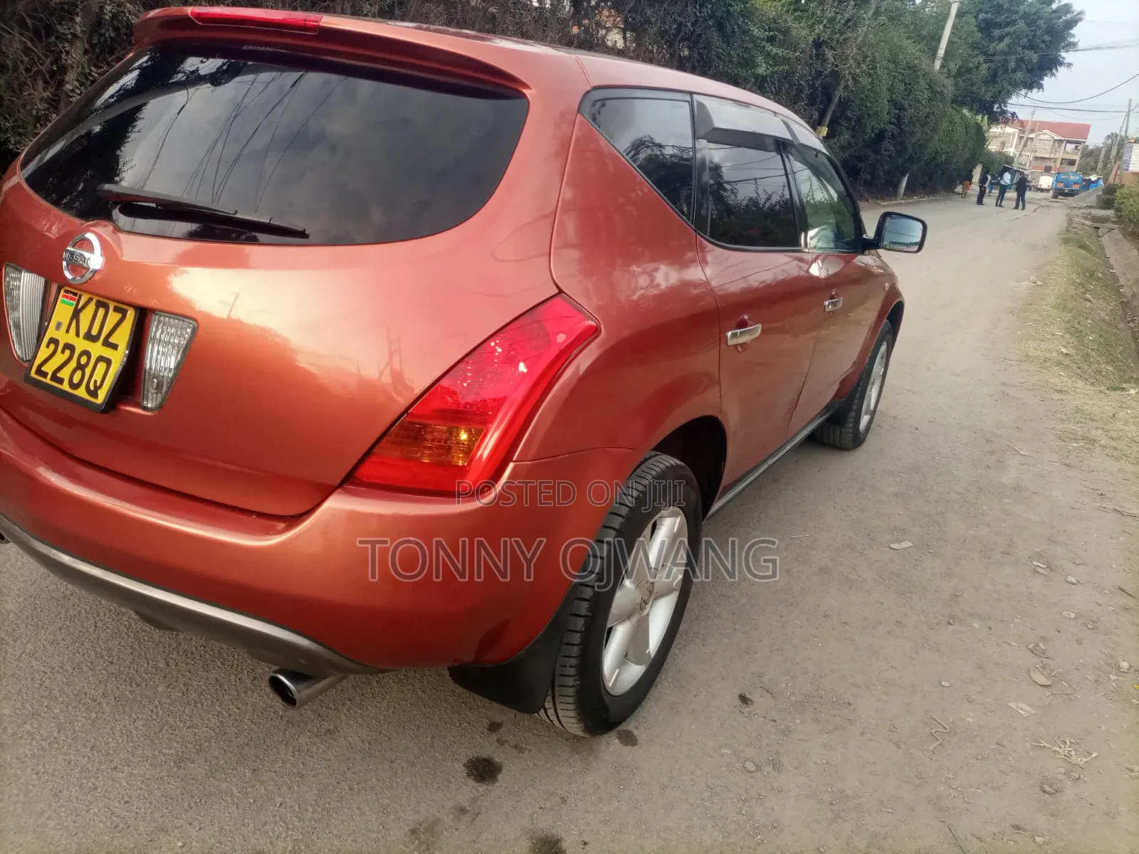 Nissan Murano 2007 Orange